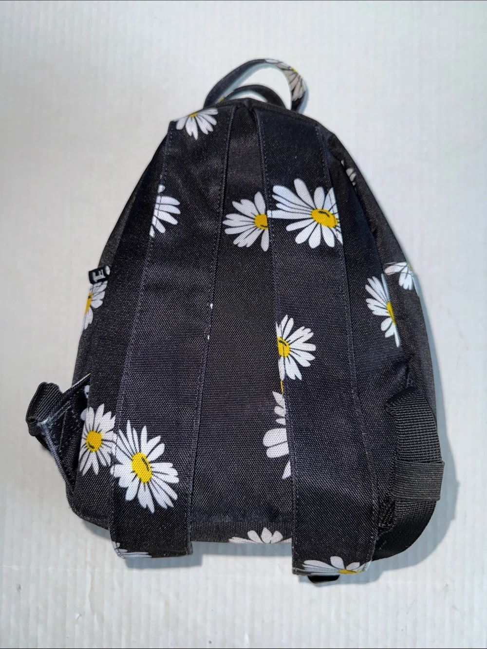 Herschel Nova Black Daisy Mini Backpack